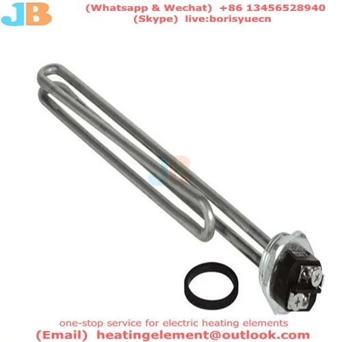 flanged water heating element