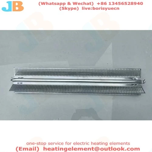 X shape aluminum fin heater elements X shape aluminum fin heater elements